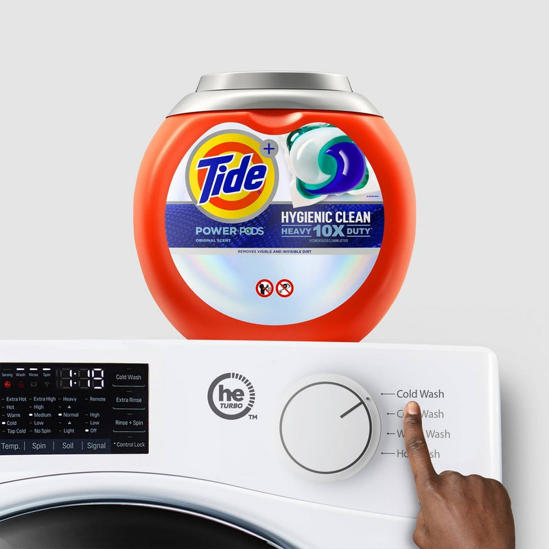 Tide Hygienic Clean Heavy Duty Power Pods Laundry Detergent Pacs - Original - 107oz/63ct