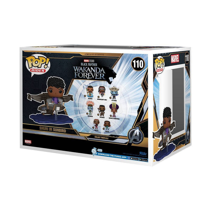Funko POP! Rides: Black Panther Wakanda Forever - Shuri in Sunbird