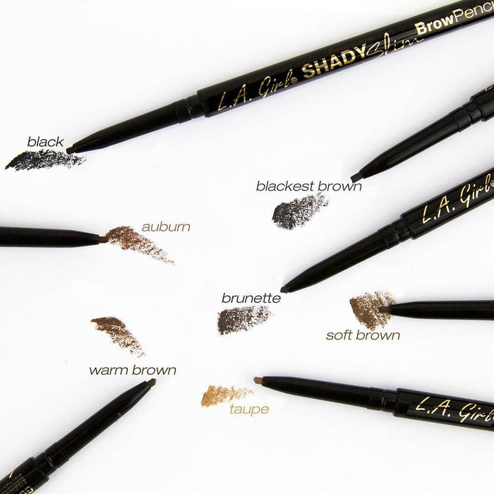 L.A. Girl Shady Slim Brow Pencil - Auburn - 0.003oz