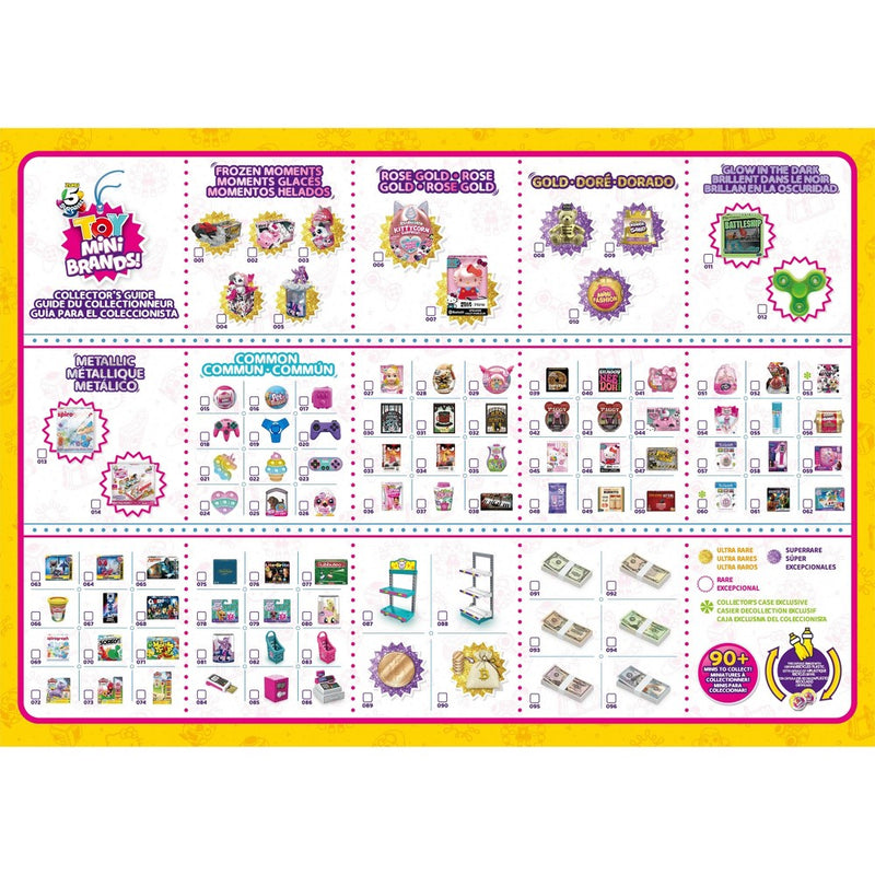 5 Surprise Toy Mini Brands Series 3 Collectible Capsule Toy