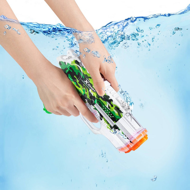 X-Shot Water Fast-Fill Skins Nano Water Blaster Toy - Jungle Camo by ZURU