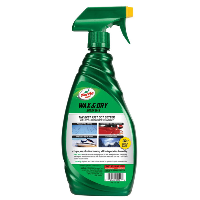 Turtle Wax Quick &Easy Wax & Dry 26 fl oz