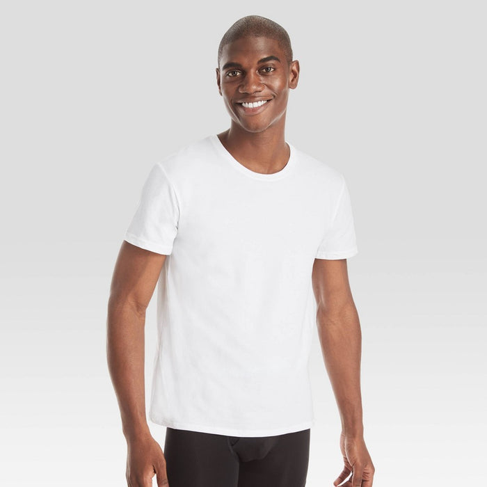 Hanes Men's 3pk Comfort Fit Crew Neck T-Shirt - White M