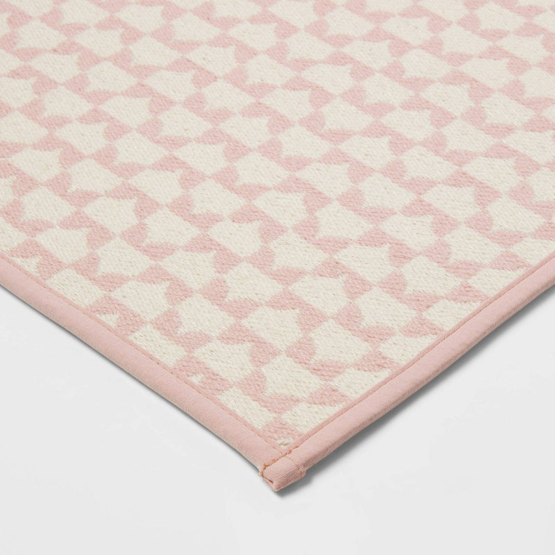 34" x 20" Geo Kitchen Rug Pink - Threshold™