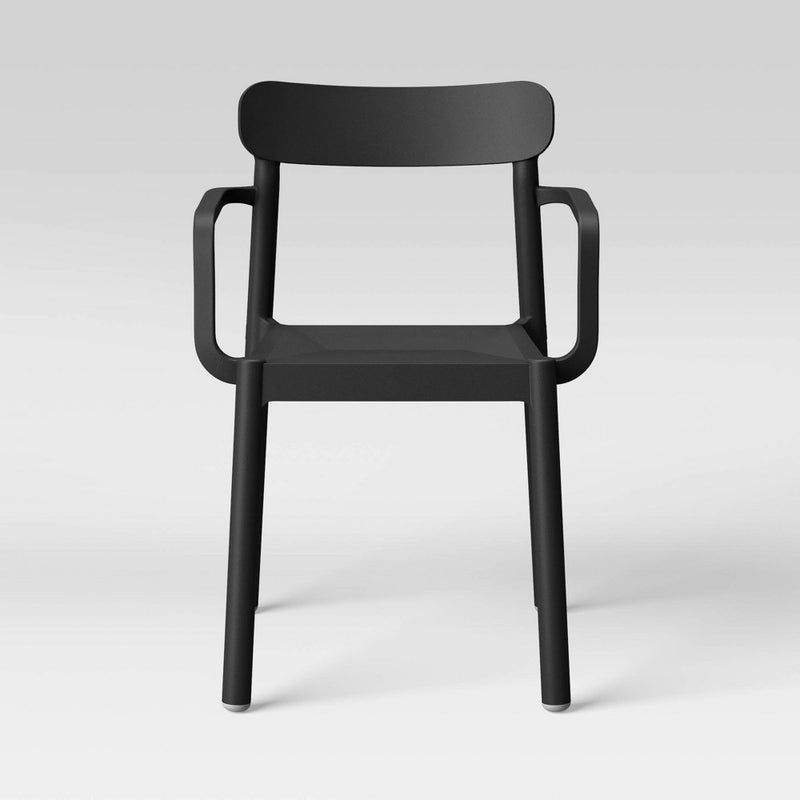 Elba Patio Armchair - Black - Room Essentials™ (LOCAL PICKUP ONLY)