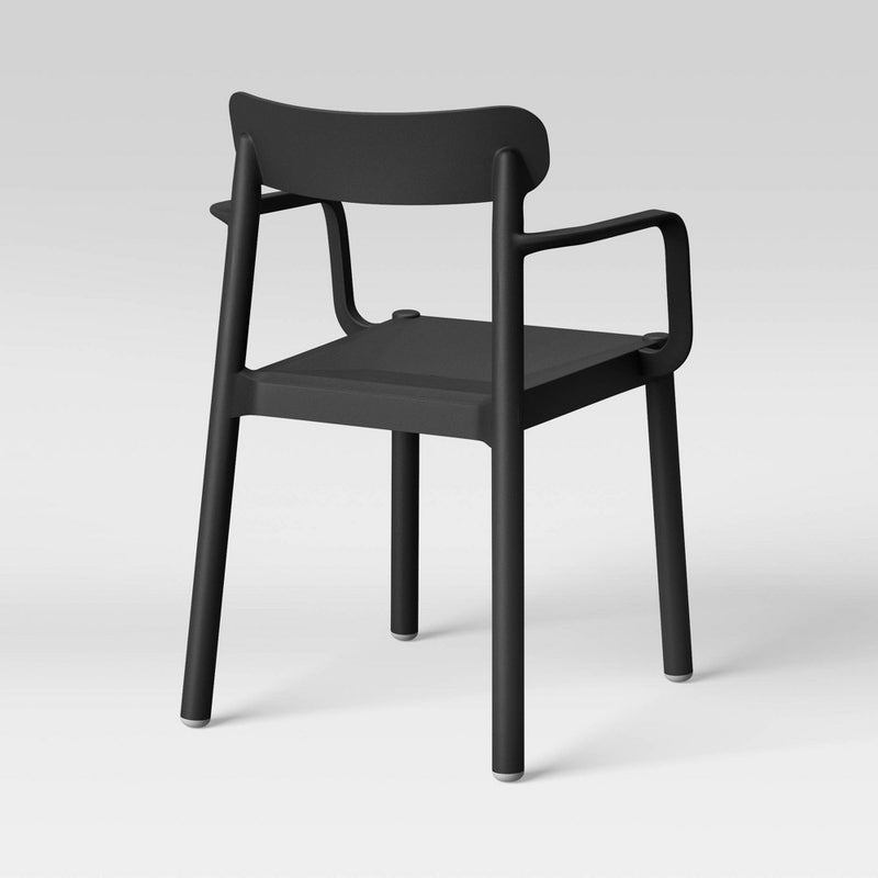 Elba Patio Armchair - Black - Room Essentials™ (LOCAL PICKUP ONLY)