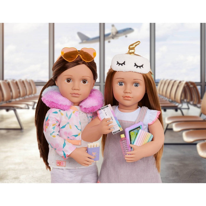 Our Generation Over the Rainbow Luggage Accessory Set for 18" Dolls