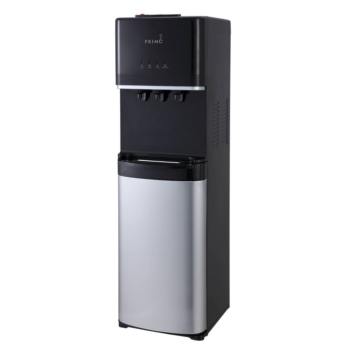 Primo Deluxe Bottom-Load Water Cooler Dispenser with 3-Temperature Settings - Stainless Steel (LOCAL PICKUP ONLY)