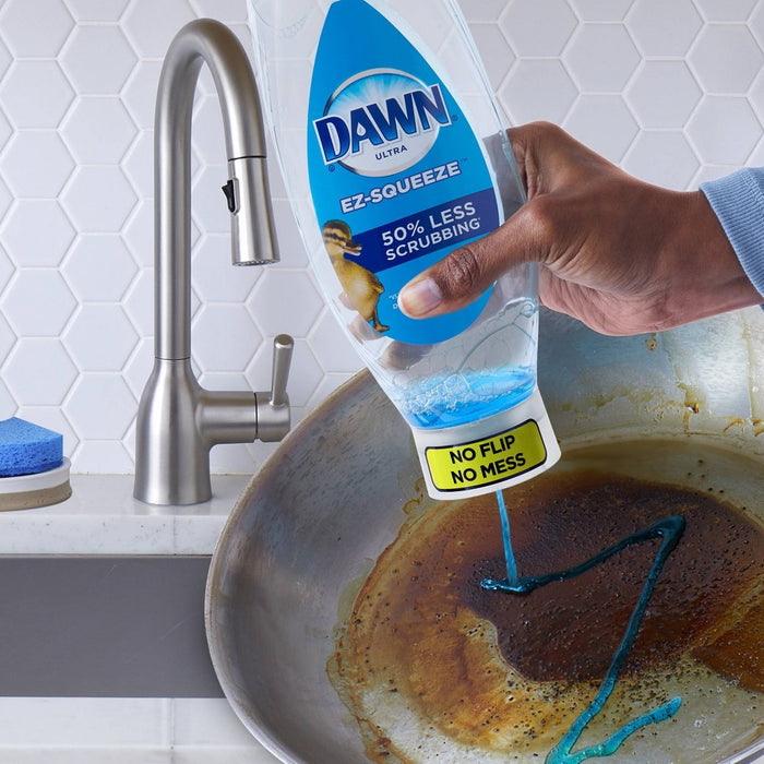 Dawn Gentle Clean EZ-Squeeze Dishwashing Liquid Dish Soap - Pomegranate & Rose Water - 24.3 fl oz