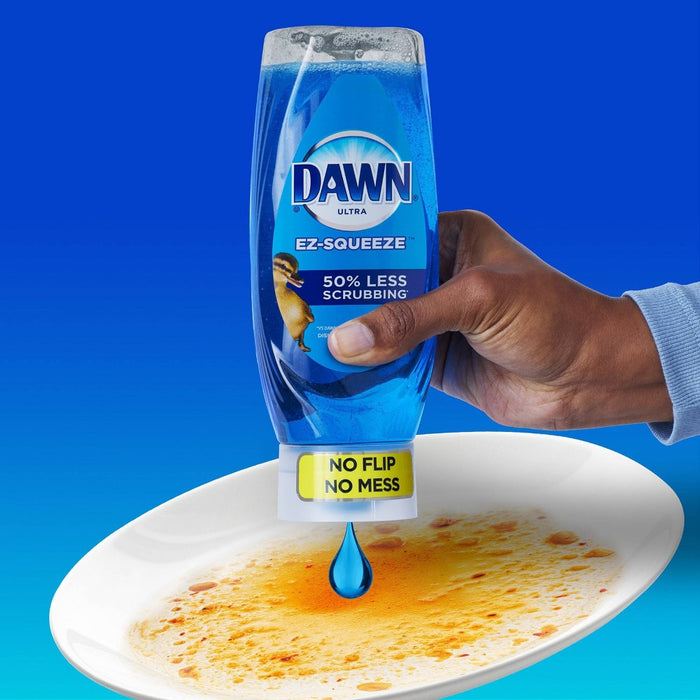Dawn Gentle Clean EZ-Squeeze Dishwashing Liquid Dish Soap - Pomegranate & Rose Water - 24.3 fl oz