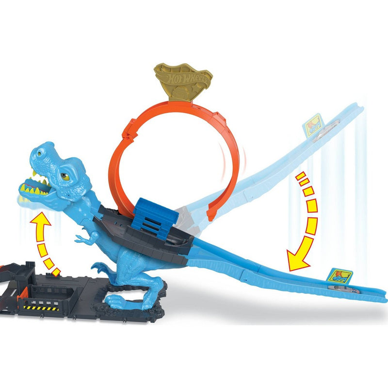 Hot Wheels City T-Rex Chomp Down TVD