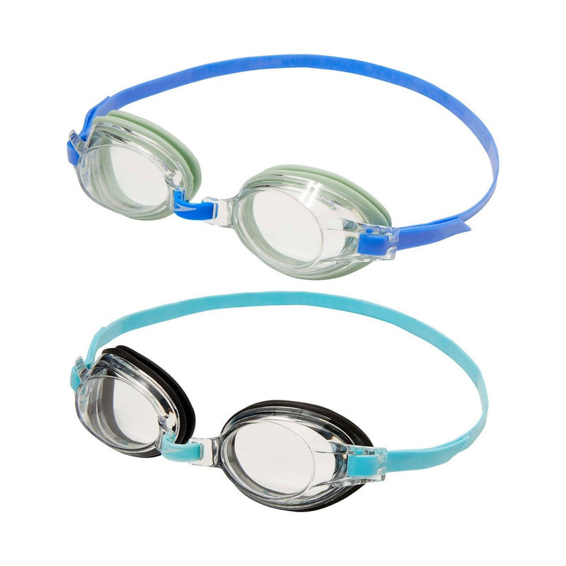 Speedo Kids' 2pk Splasher Swim Goggles - Black/Hemlock