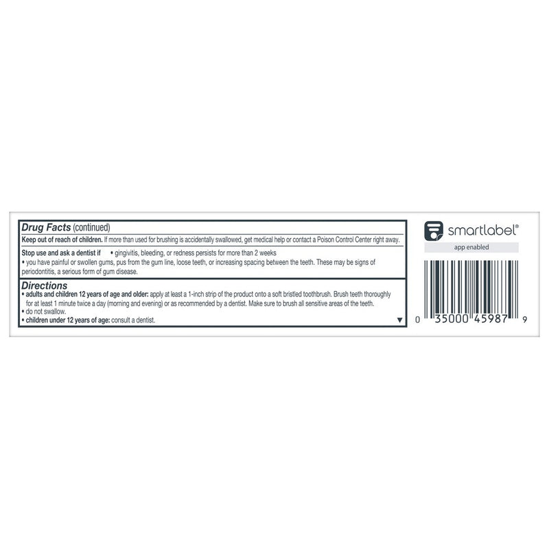 Colgate Total Travel Size Whitening Paste Toothpaste - Trial Size - 1.4oz