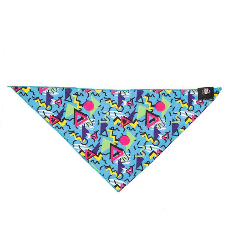 Fresh Pawz 90's Throwback Dog Bandana - L