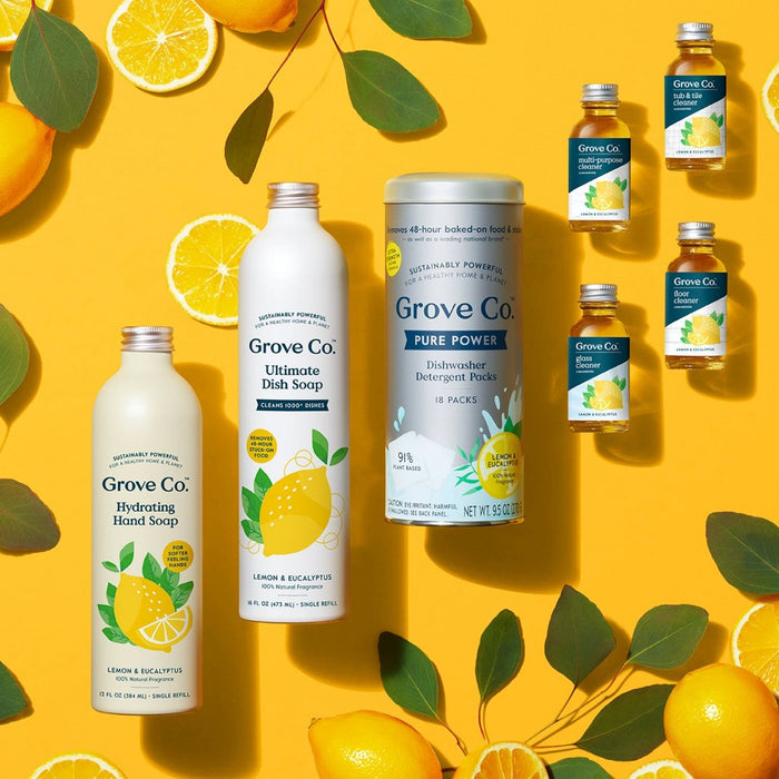 Grove Co. Hydrating Hand Soap - Lemon & Eucalyptus - 13 fl oz