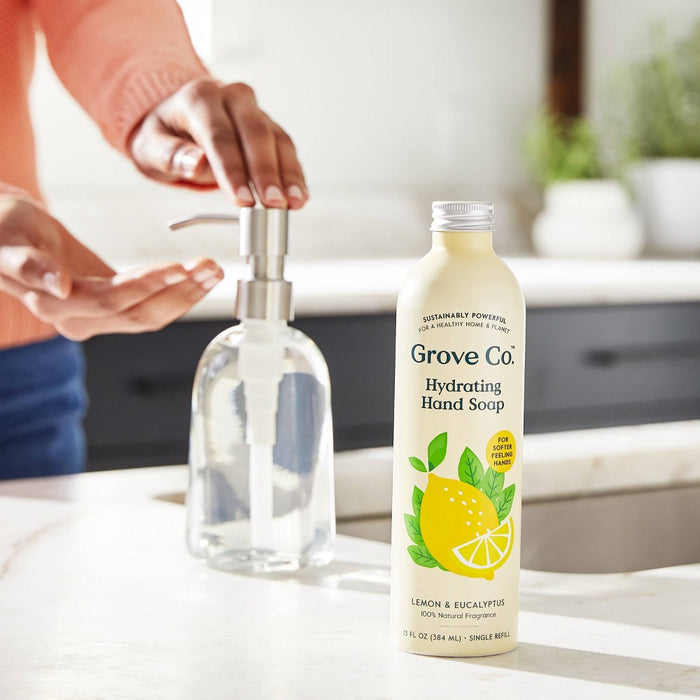 Grove Co. Hydrating Hand Soap - Lemon & Eucalyptus - 13 fl oz