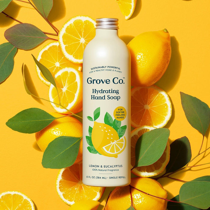 Grove Co. Hydrating Hand Soap - Lemon & Eucalyptus - 13 fl oz