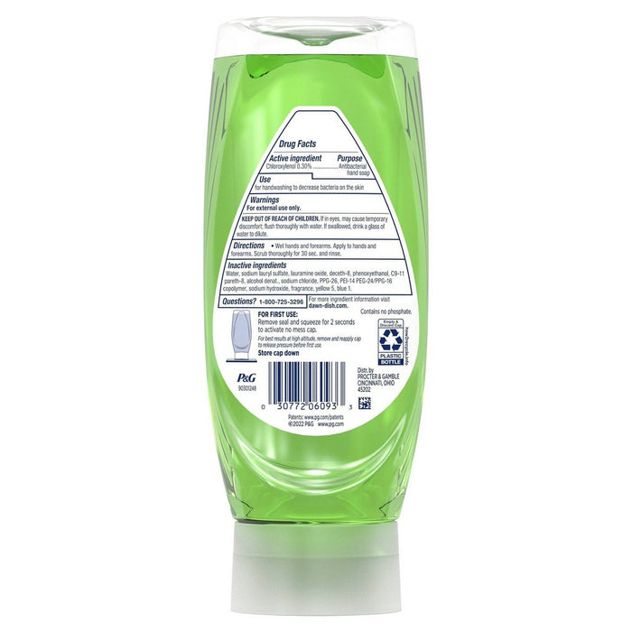 Dawn Ez Squeeze Anti Bacterial Dish Soap - Apple Blossom - 14.7 fl oz