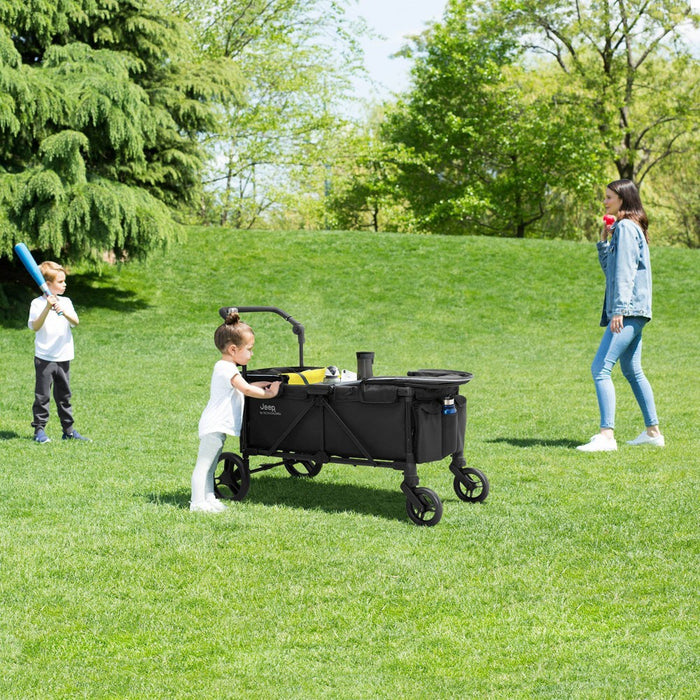 Jeep Evolve Stroller Wagon by Delta Children - Black (LOCAL PICKUP ONLY)