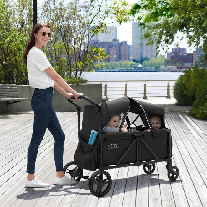 Jeep Evolve Stroller Wagon by Delta Children - Black (LOCAL PICKUP ONLY)