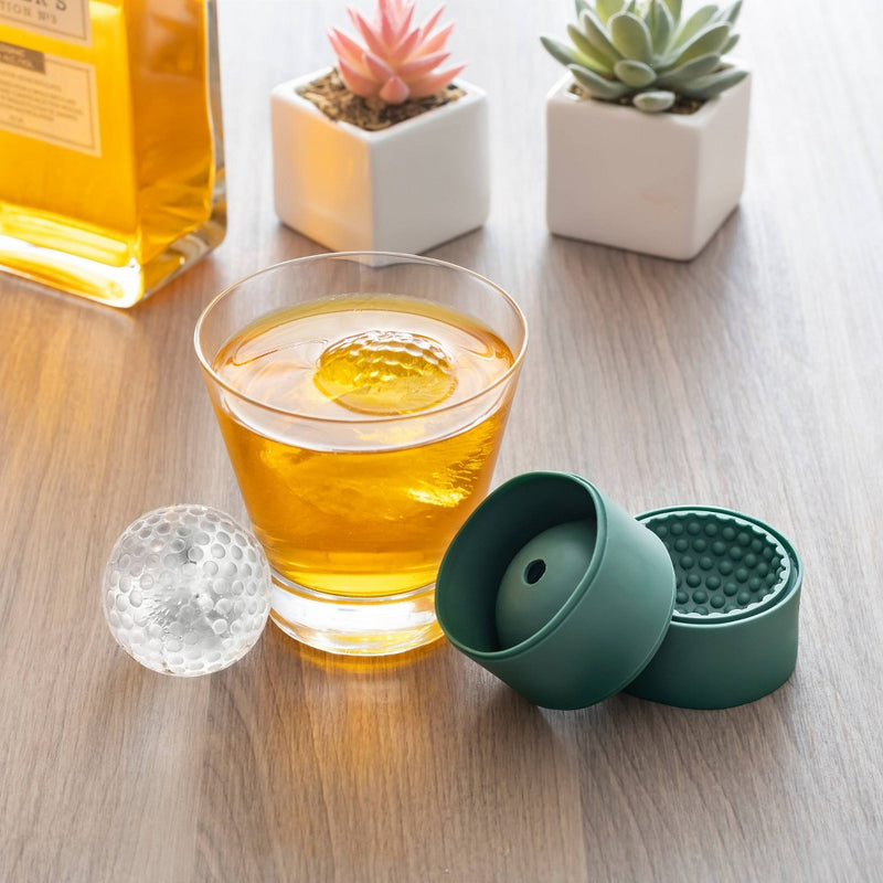 Set of 2 Golf Ball Ice Molds