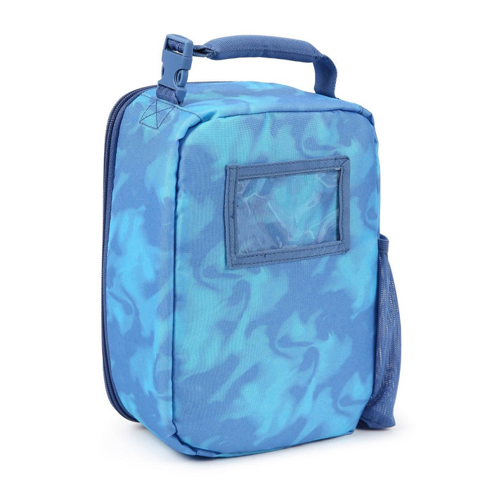 Fulton Bag Co. Upright Lunch Bag - Blue Marble