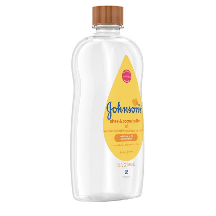 Johnson's Baby Shea and Cocoa Butter Body Oil - 20 fl oz