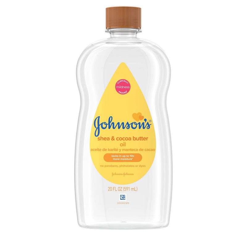Johnson's Baby Shea and Cocoa Butter Body Oil - 20 fl oz
