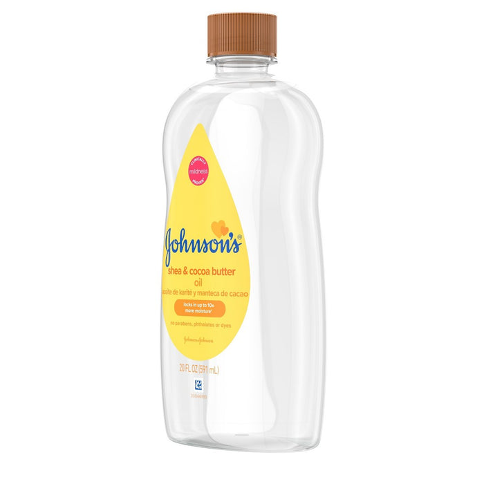 Johnson's Baby Shea and Cocoa Butter Body Oil - 20 fl oz