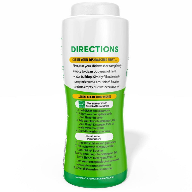 Lemi Shine Dish Detergent Booster - 24oz