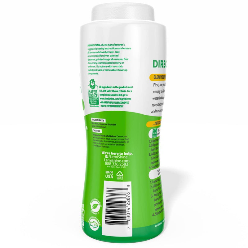 Lemi Shine Dish Detergent Booster - 24oz