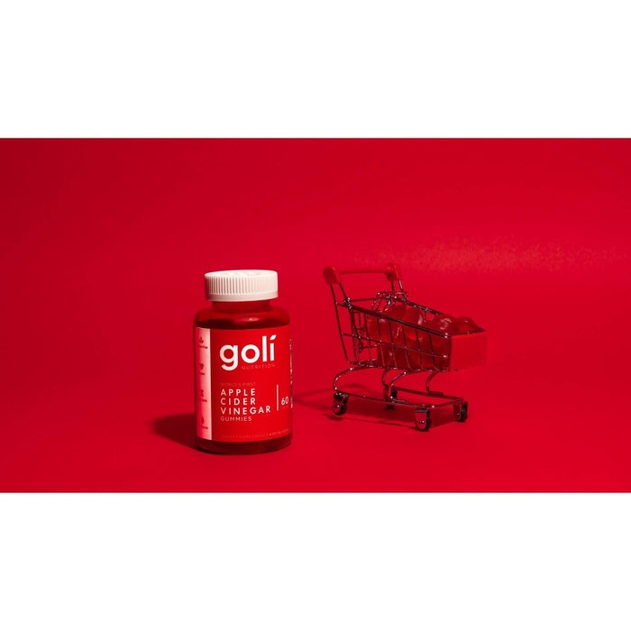 Goli Nutrition Apple Cider Vinegar Vegan Gummies - 60ct