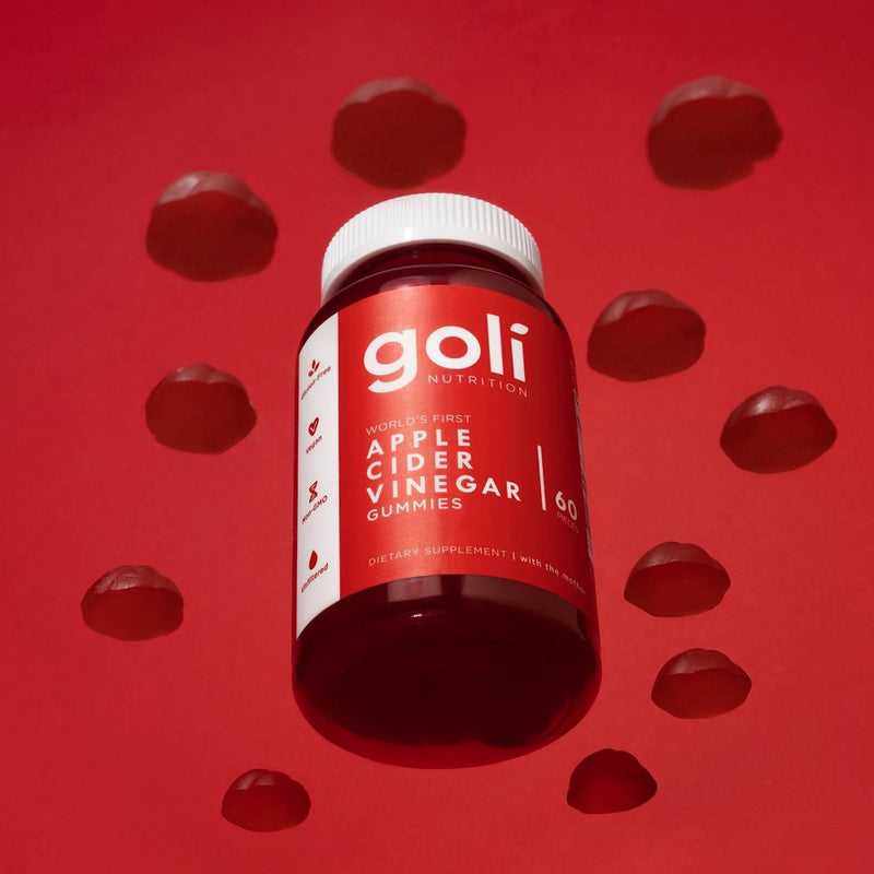 Goli Nutrition Apple Cider Vinegar Vegan Gummies - 60ct