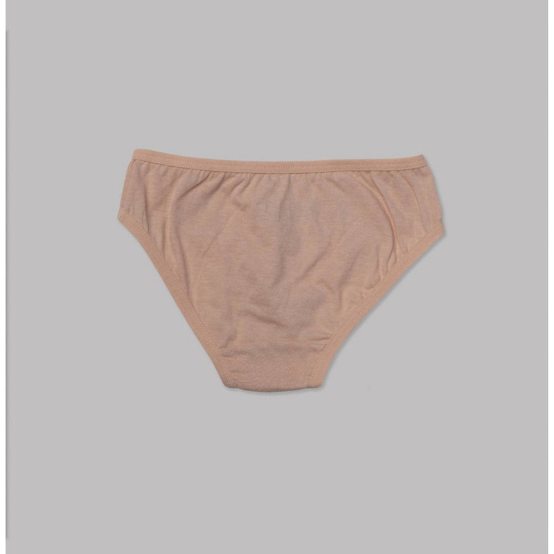 Nubies Essentials Toddler Girls' 3pk Briefs - Tan 3T