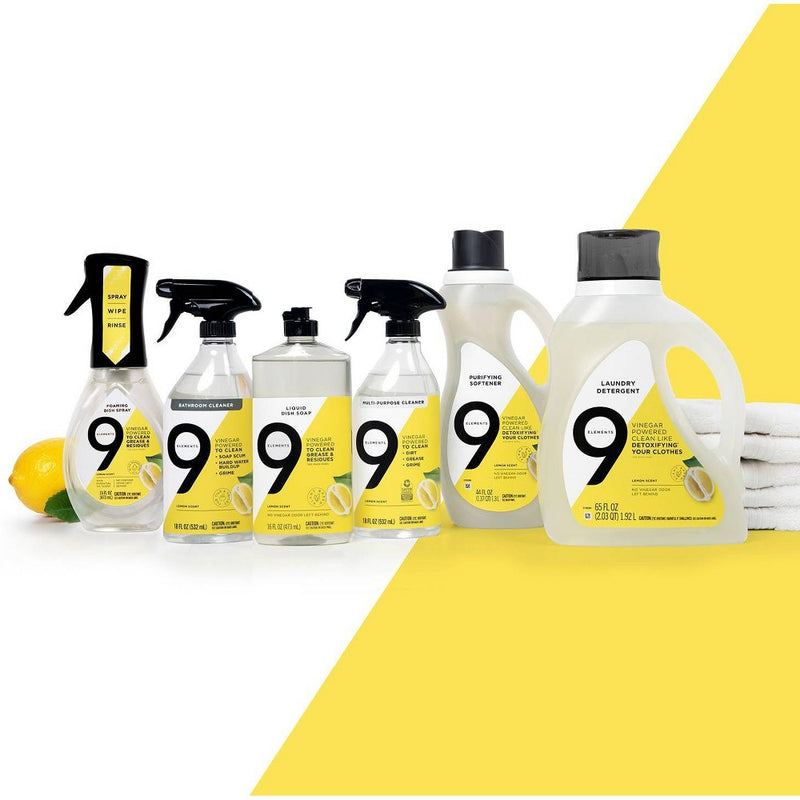 9 Elements Spray Lemon Starter Cleaner Kit - 16 fl oz
