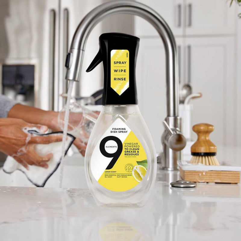 9 Elements Spray Lemon Starter Cleaner Kit - 16 fl oz