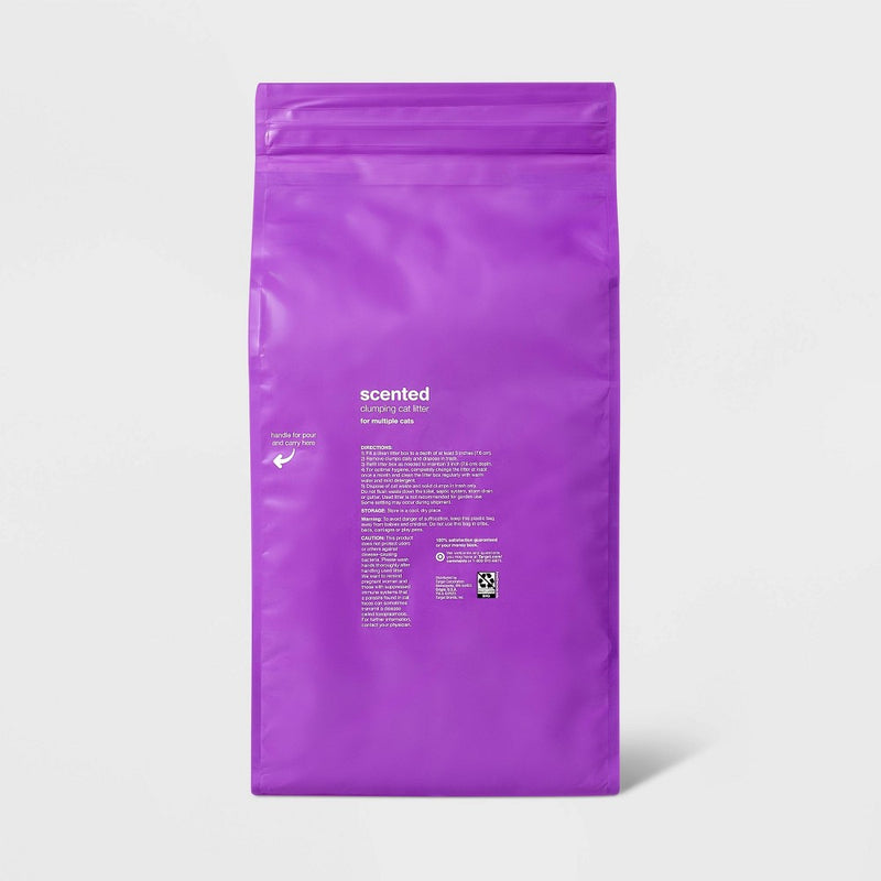 Scented Clumping Cat Litter - 35lbs - up & up™ (LOCAL PICKUP ONLY)