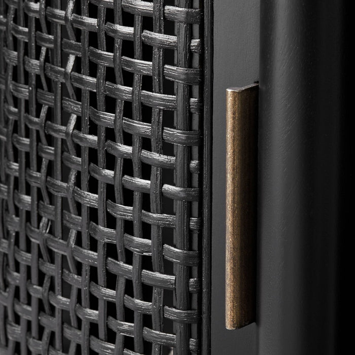 Portola Hills Caned Desk Black - Threshold™ designed with Studio McGee (LOCAL PICKUP ONLY)