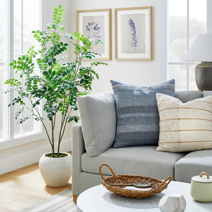 Moringa Artificial Tree Green - Threshold™ designed with Studio McGee (LOCAL PICKUP ONLY)