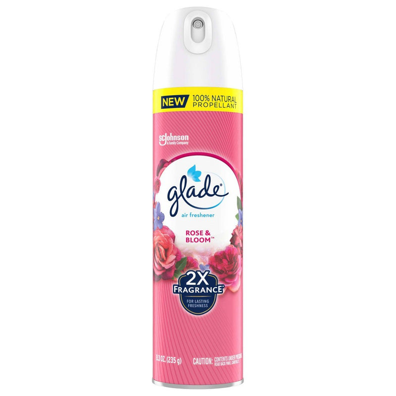 Glade Aerosol Room Spray Air Freshener - Rose & Bloom - 8.3oz