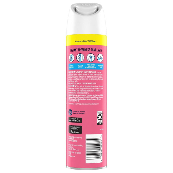 Glade Aerosol Room Spray Air Freshener - Rose & Bloom - 8.3oz