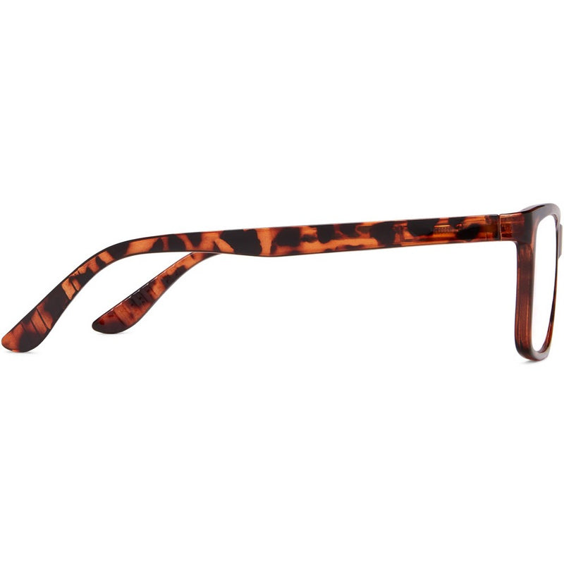 ICU Eyewear Screen Vision Rectangle Reading Glasses - Tortoise +1.25