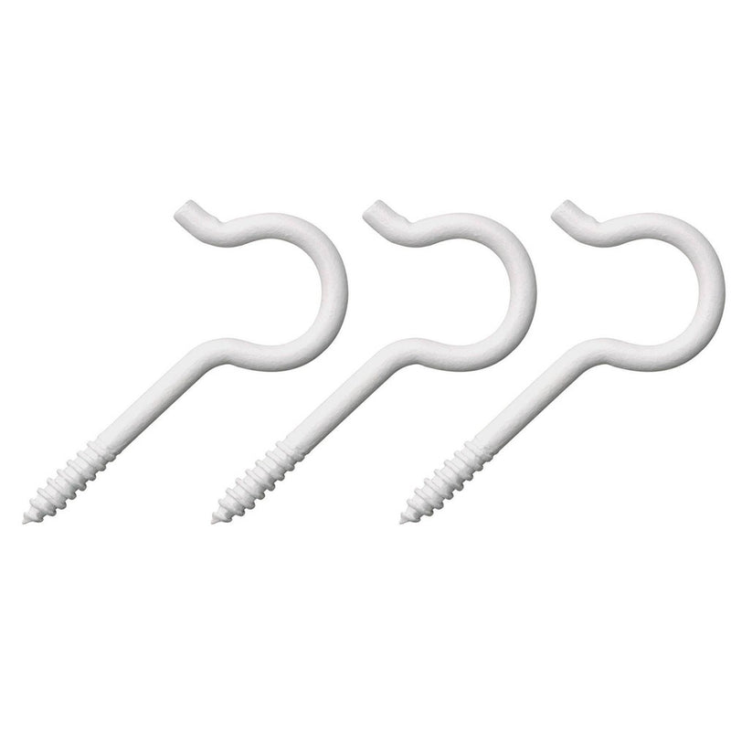 Liberty 3pk 3" White Ceiling Hook