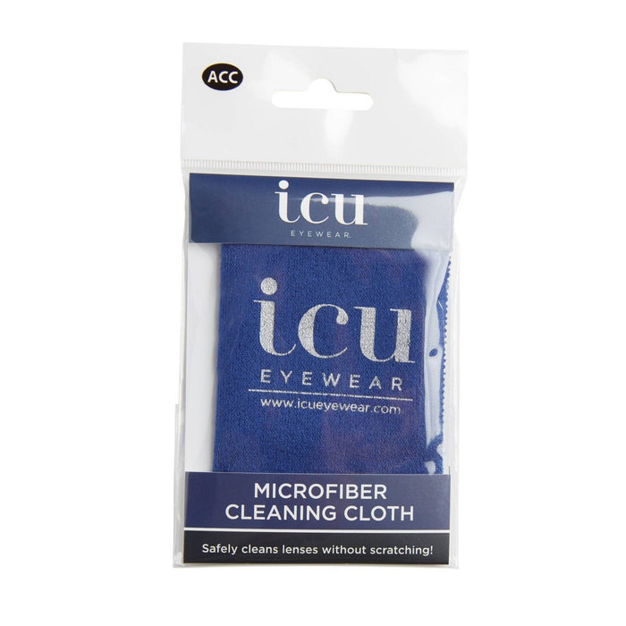 ICU Eyewear Microfiber Cleaning Cloth - Navy Blue3