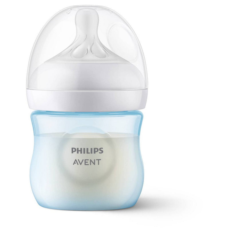 Philips Avent 3pk Natural Baby Bottle with Natural Response Nipple - Blue - 4oz