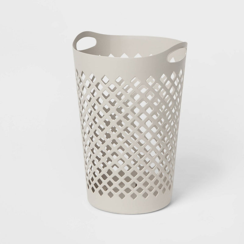 2.2bu Flexible Laundry Hamper Gray - Brightroom™ (LOCAL PICKUP ONLY)