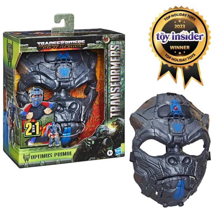 Transformers Optimus Primal, 2-in-1 Converting Mask Action Figure Rise Of Beasts