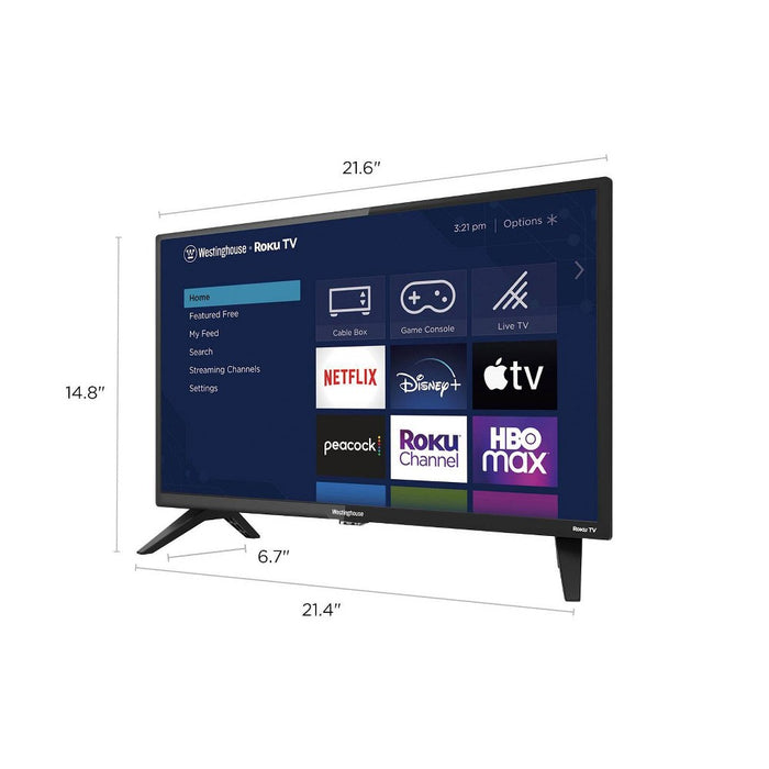 Westinghouse 24" 720p LED Roku Smart TV (LOCAL PICKUP ONLY)