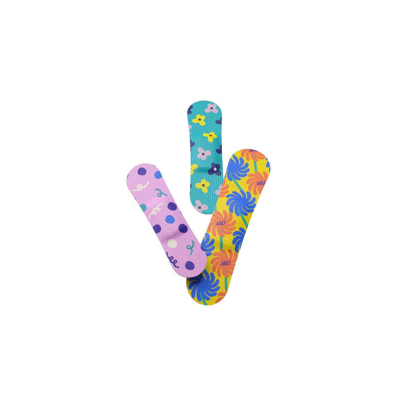 Welly Flex Fabric Bandages - Floral Wonderland - 48ct