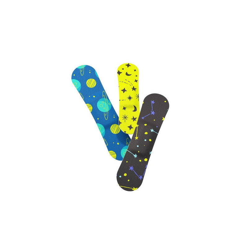 Welly Flex Fabric Bandages Space - 48ct